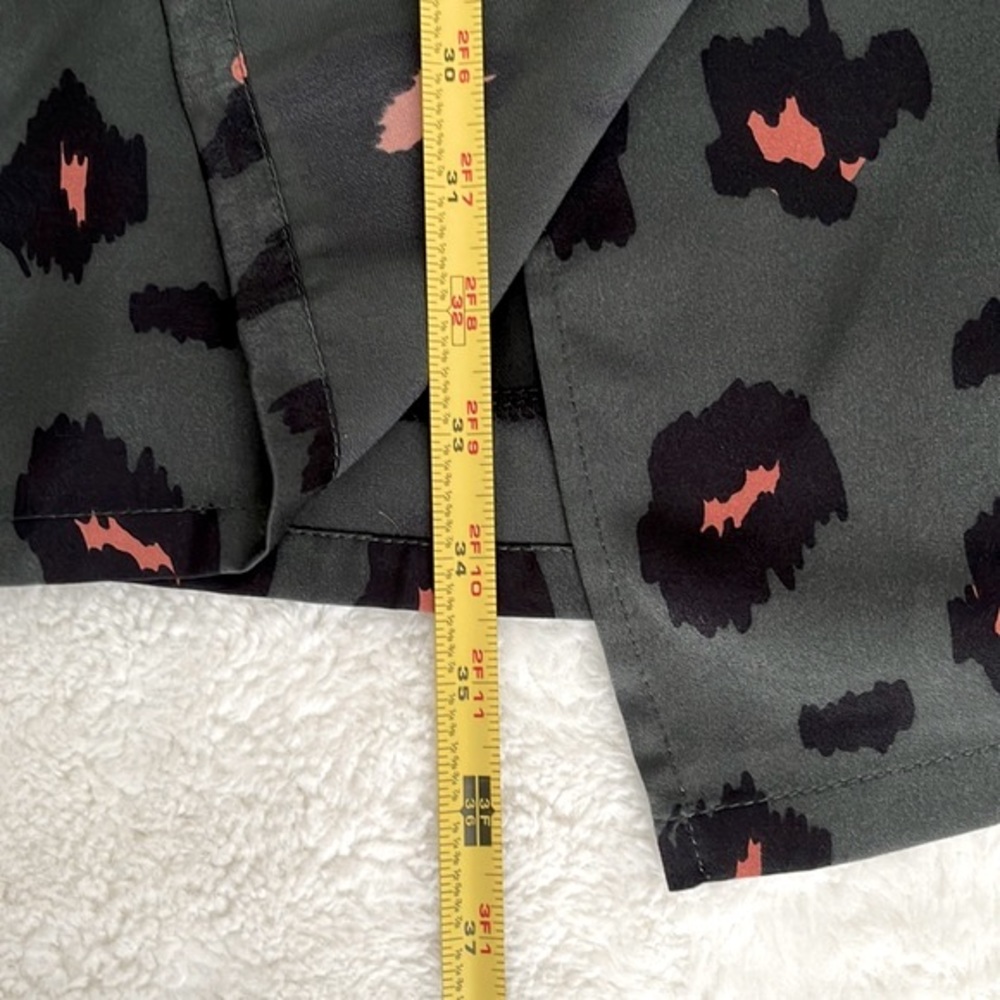 Vici Leopard Animal Print Wrap Midi Skirt Size S - Picture 8 of 12